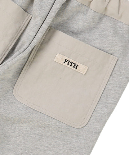 Cotton Linen Docking Jogger Pants