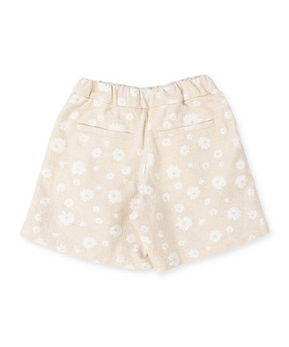 Floral Cotton Linen Cullottes
