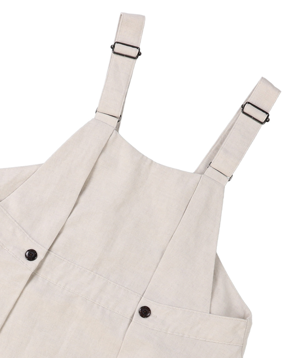 Cotton Linen Weather Cloth Salopette Skirt(LADIES)