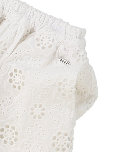 Cutwork Skirt