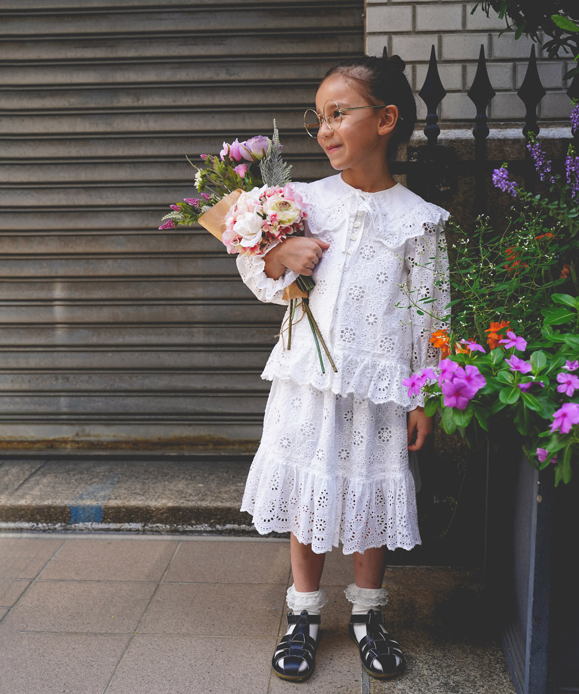Cutwork Skirt
