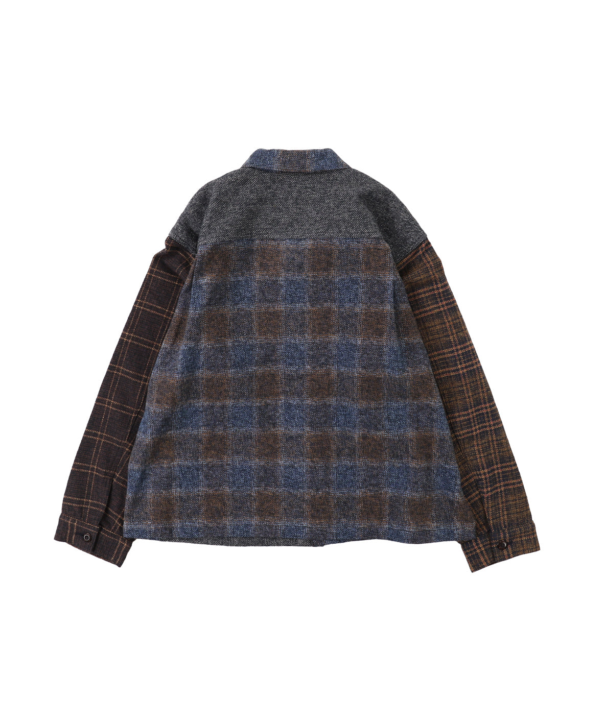 Cotton Tweed Shirt Jacket(LADIES)