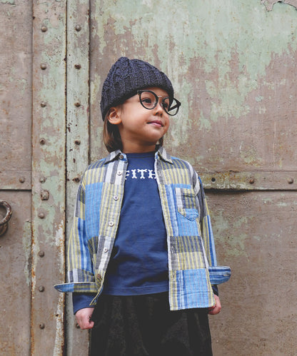 Striped Double Cloth L/S Shirt