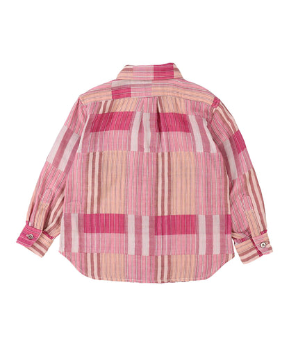 Striped Double Cloth L/S Shirt
