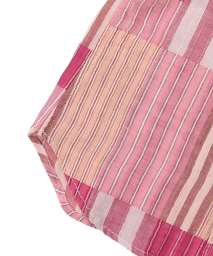 Striped Double Cloth L/S Shirt