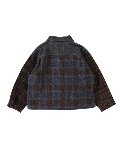 Cotton Tweed Shirt Jacket