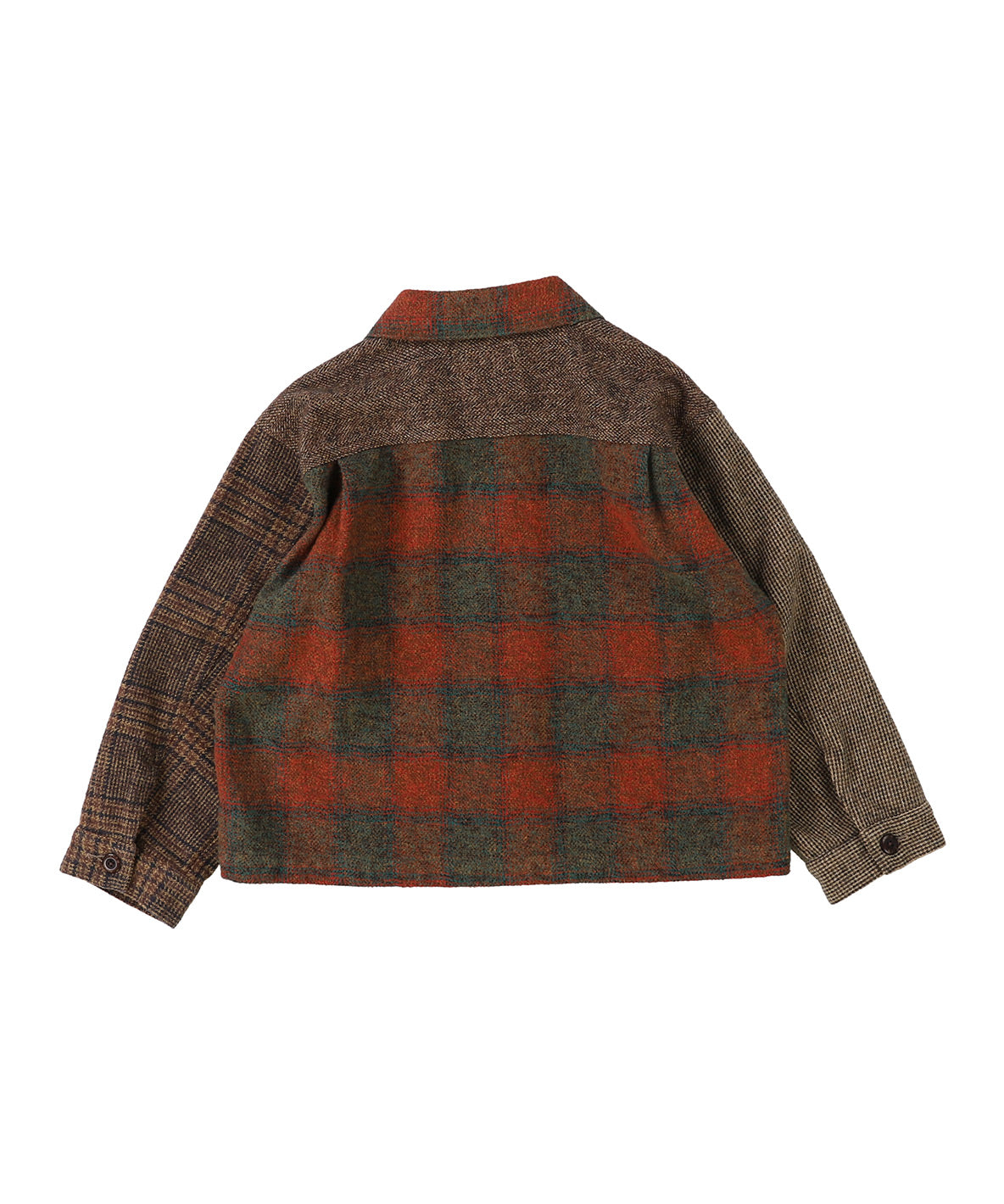 Cotton Tweed Shirt Jacket