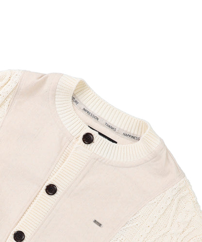 Knitted Docking Blouson(LADIES)