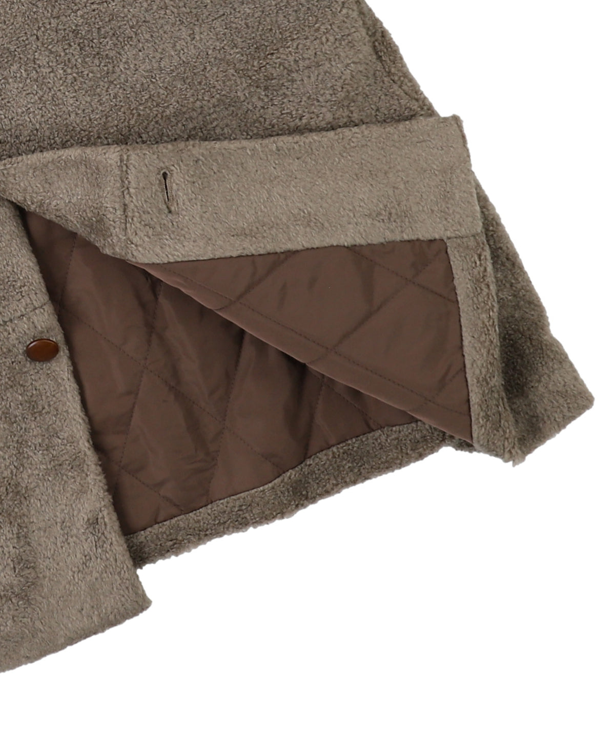 Fluffy Half Coat(LADIES)