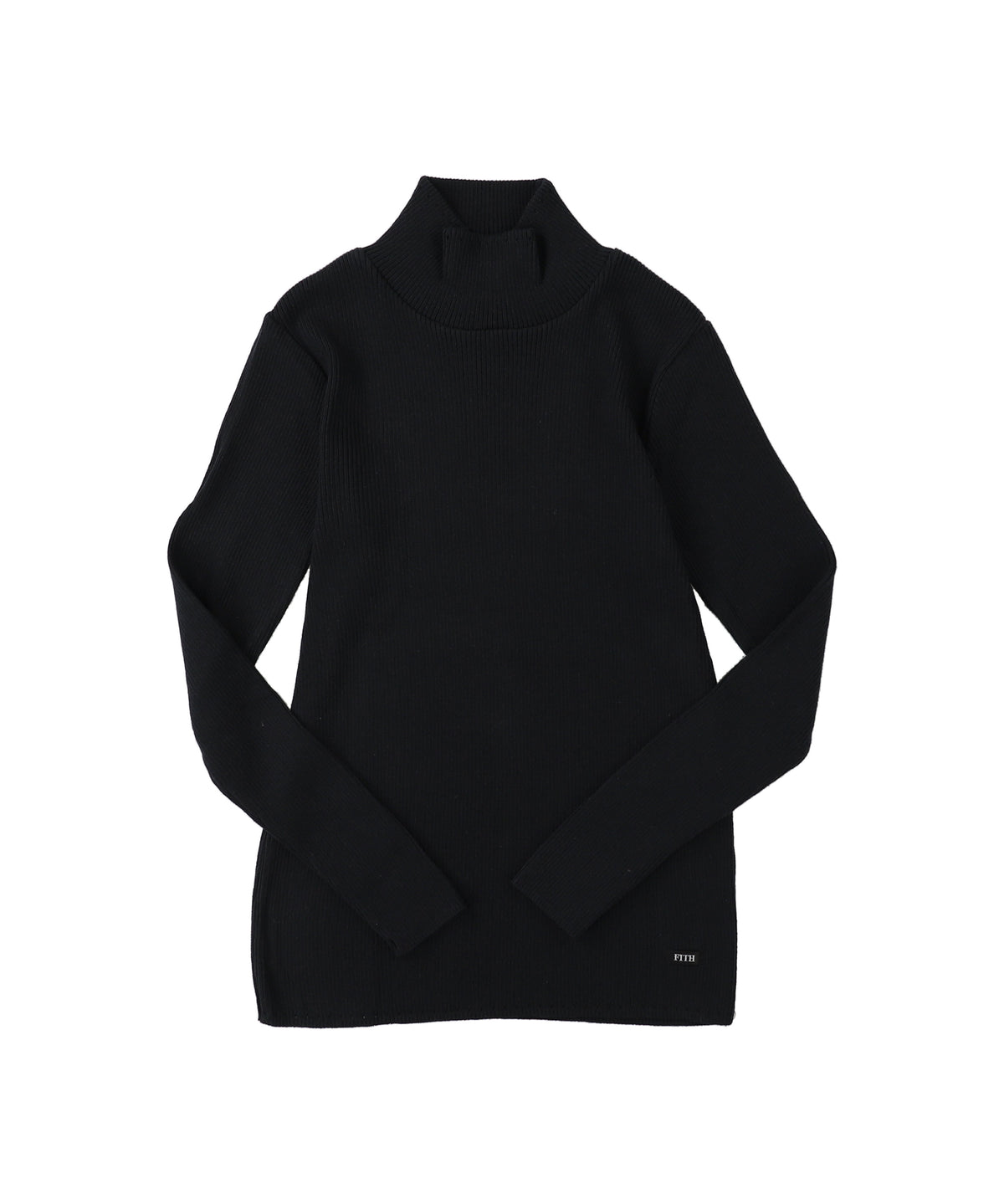 Washable Cotton L/S Turtleneck Knit(LADIES)