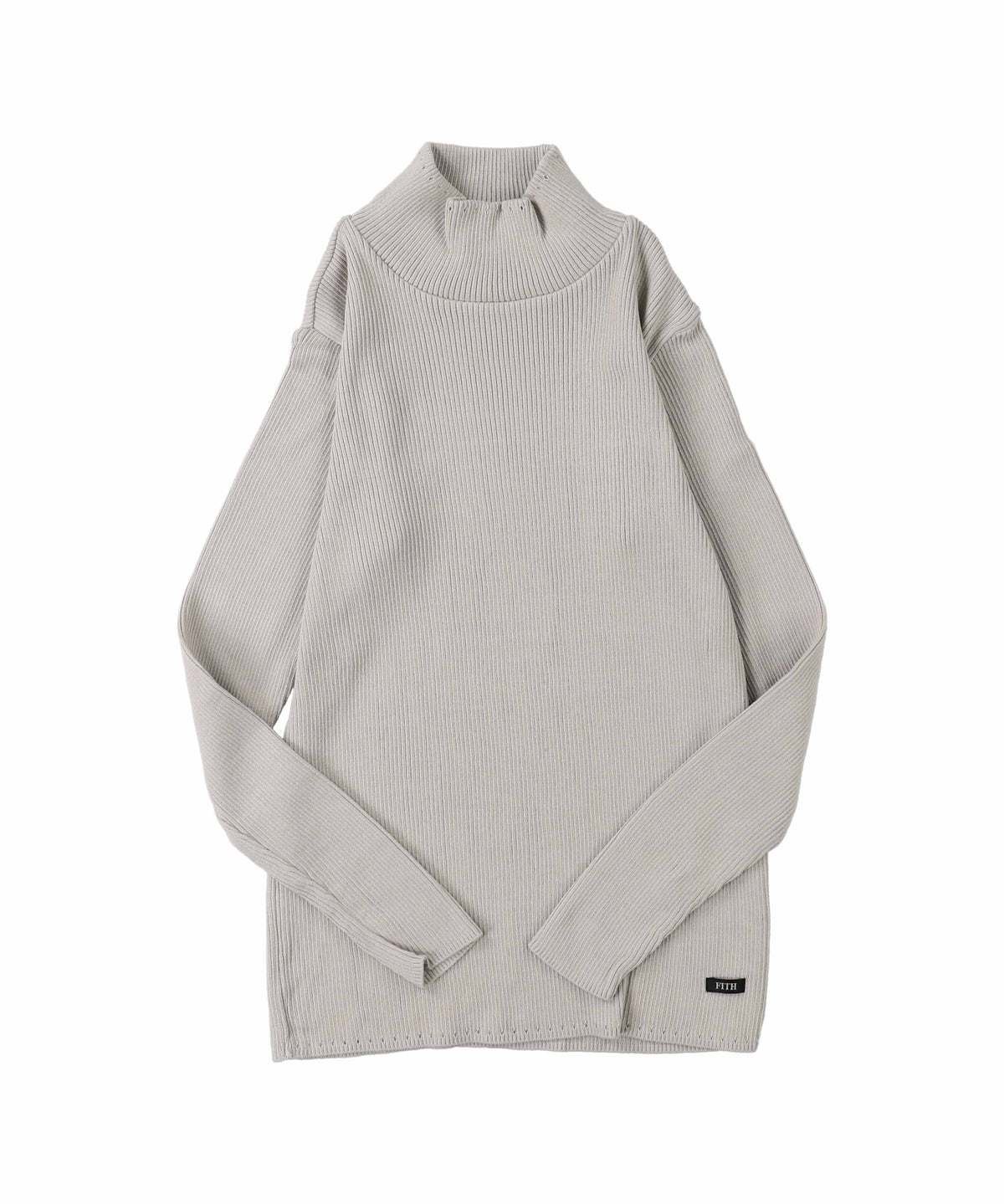 Washable Cotton L/S Turtleneck Knit(LADIES)