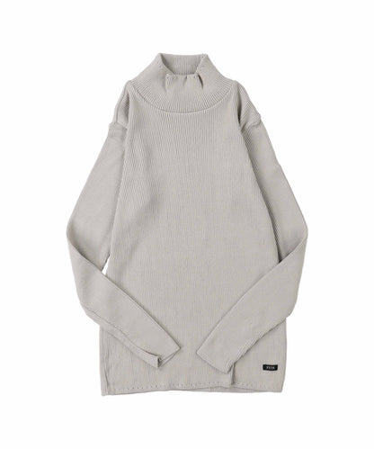 Washable Cotton L/S Turtleneck Knit(LADIES)