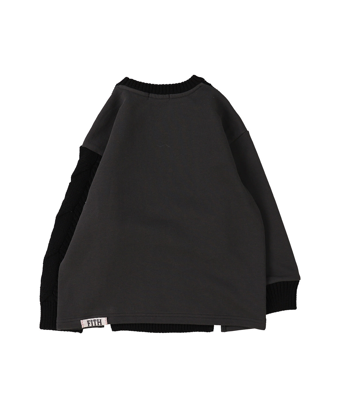 Pile and Knit Docking Pullover(LADIES)