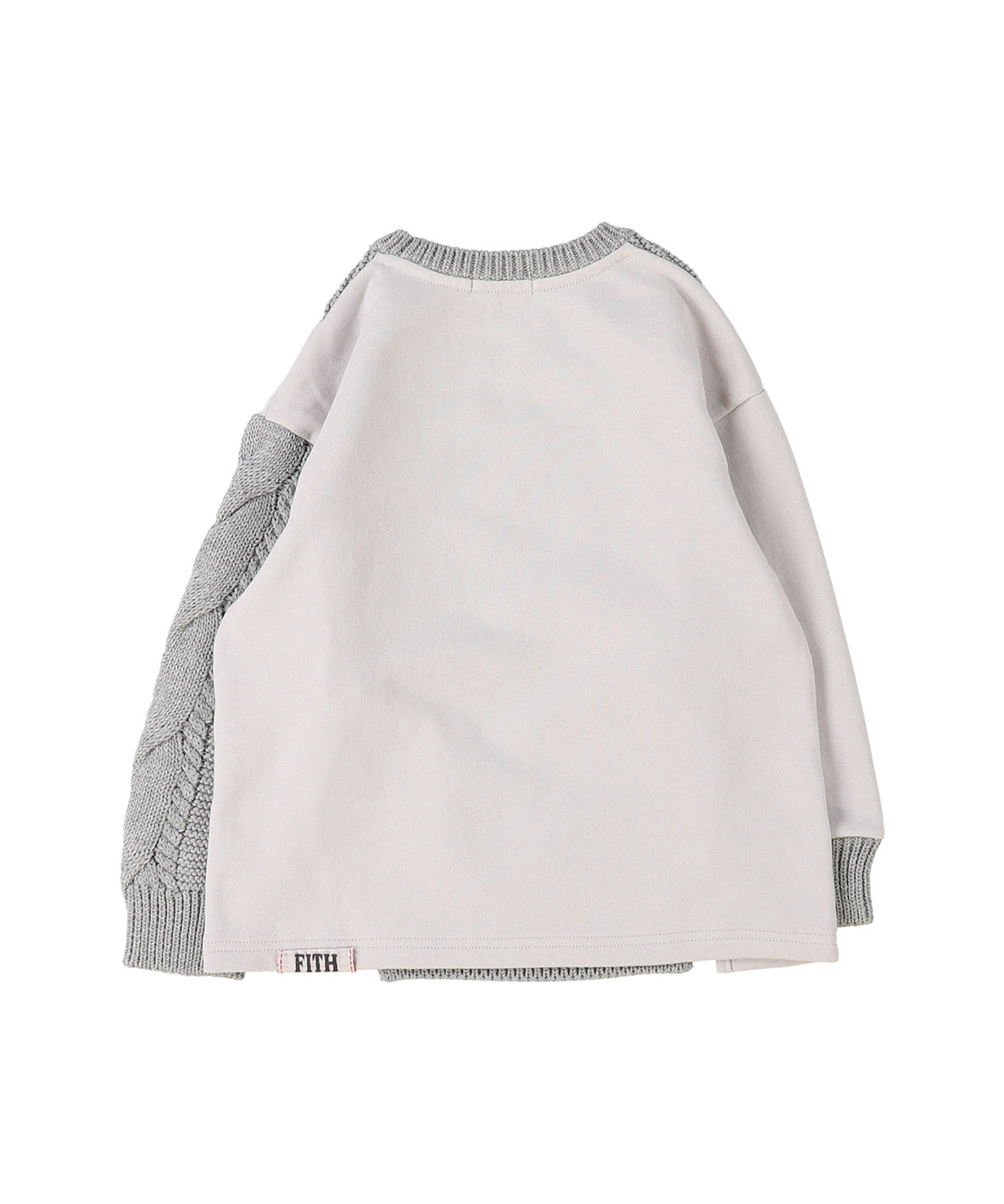 Pile and Knit Docking Pullover(LADIES)
