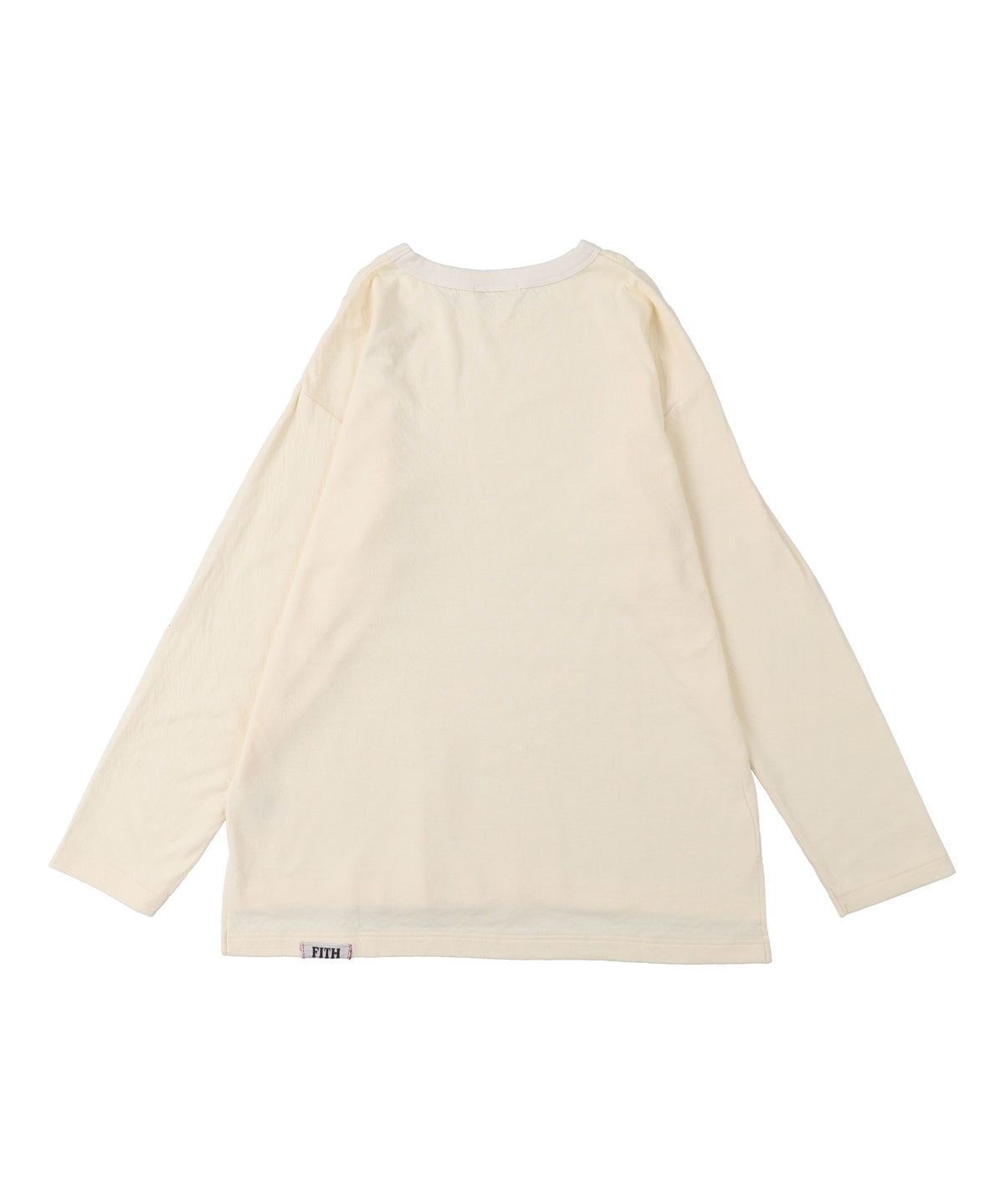 Feather Knit Double Cloth L/S Tee(LADIES)
