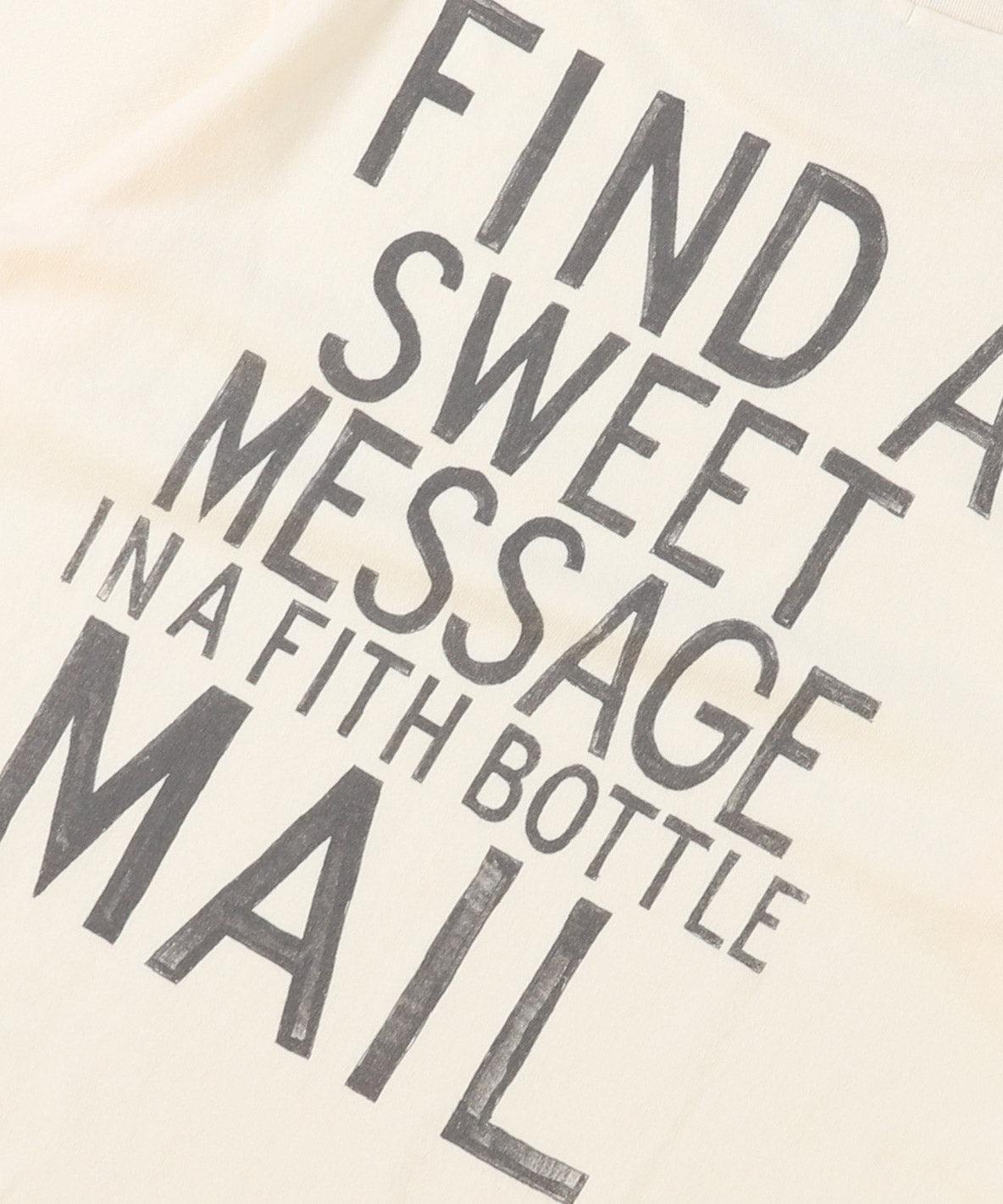 Back Print Tee(LADIES)