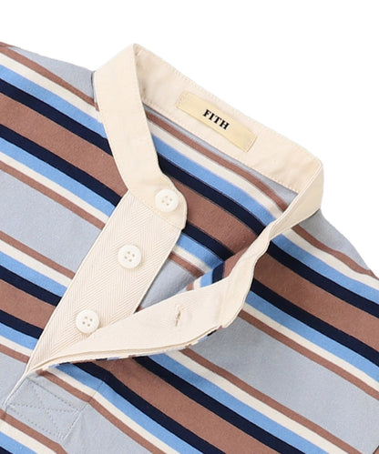 Striped Soft Cotton Jersey Tee