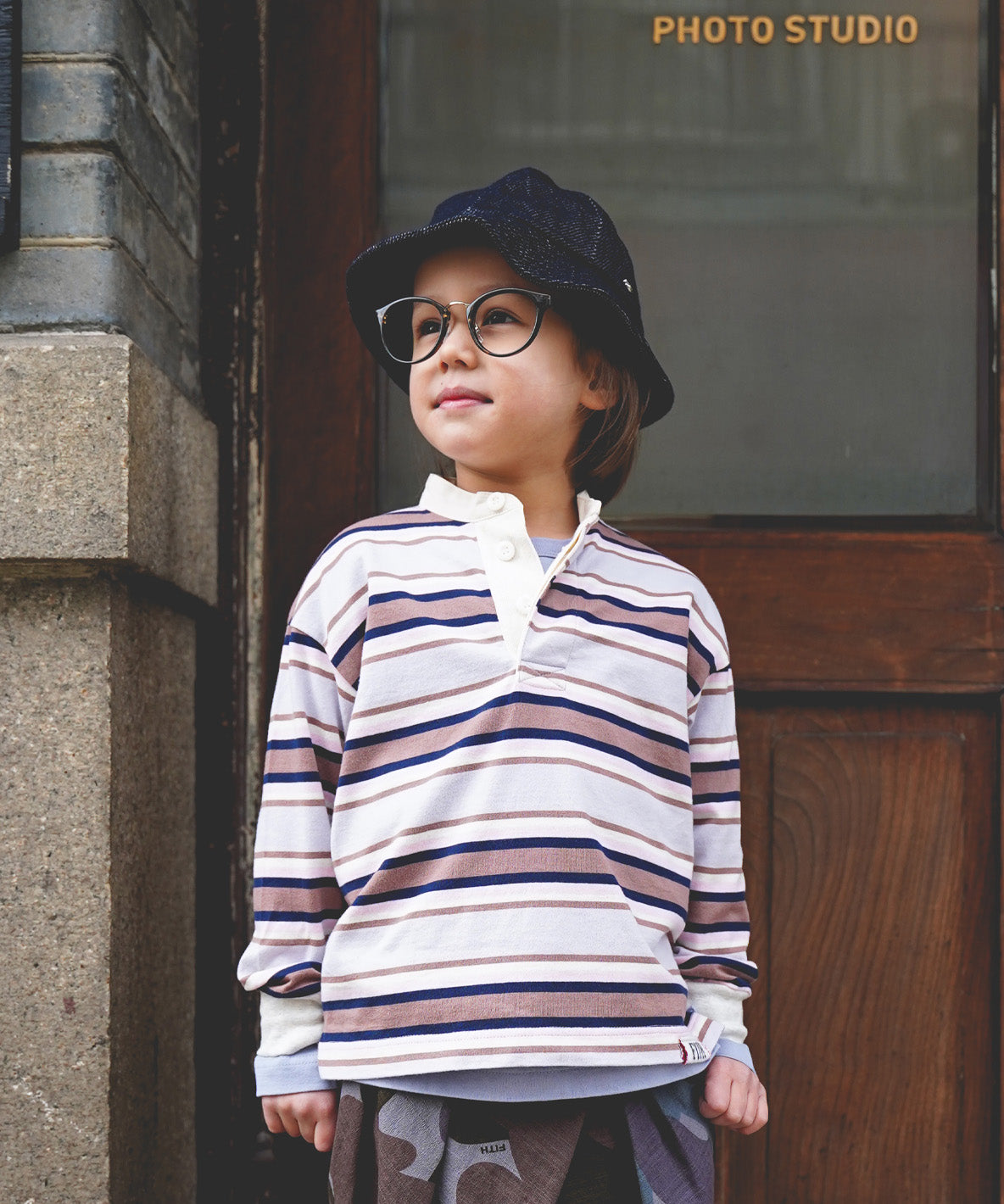 Striped Soft Cotton Jersey Tee