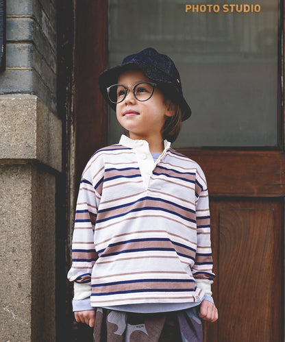 Striped Soft Cotton Jersey Tee