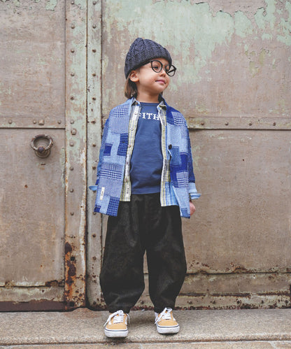 Patchwork Reversible Cardigan