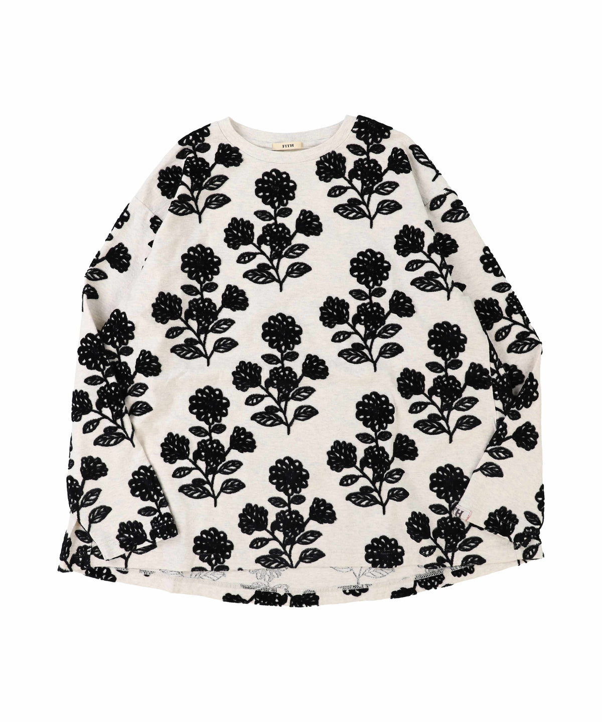 Floral Velore Jacquard Pullover(LADIES)
