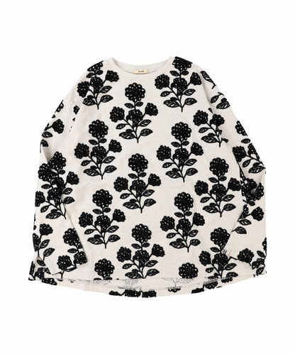 Floral Velore Jacquard Pullover(LADIES)