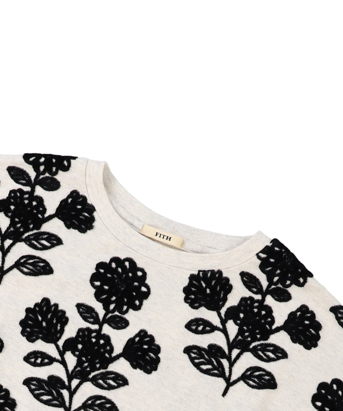 Floral Velore Jacquard Pullover(LADIES)