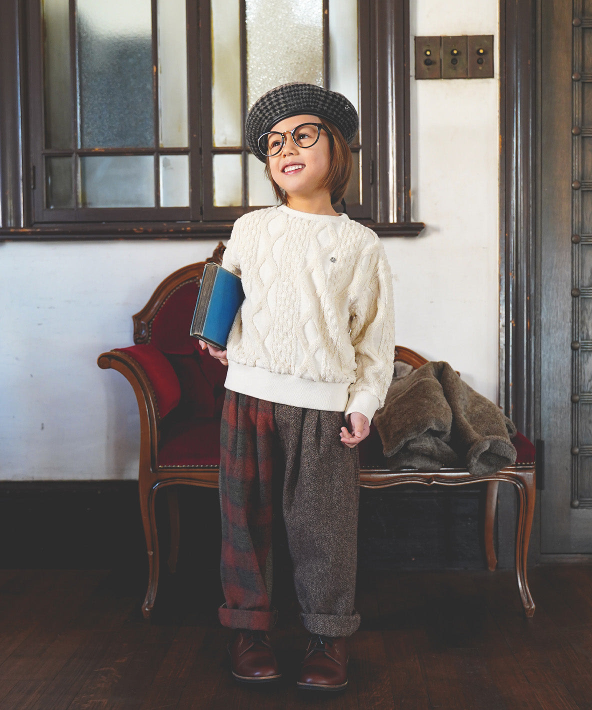 Cotton Tweed Pants