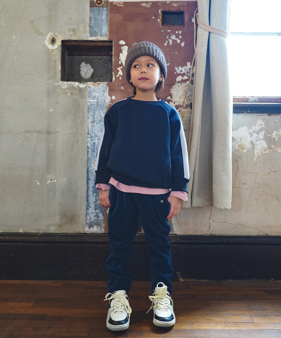 Knit Corduroy Pants