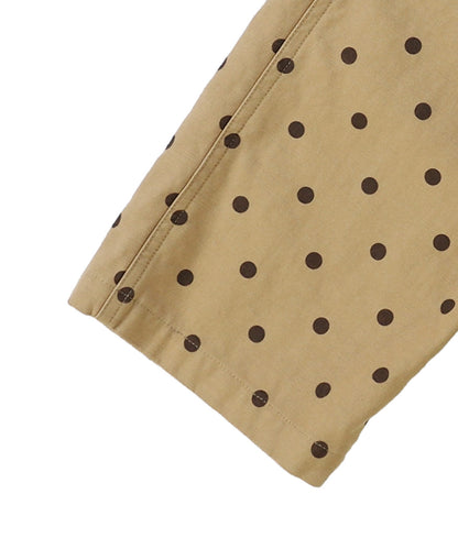 Dot Back Satin Pants