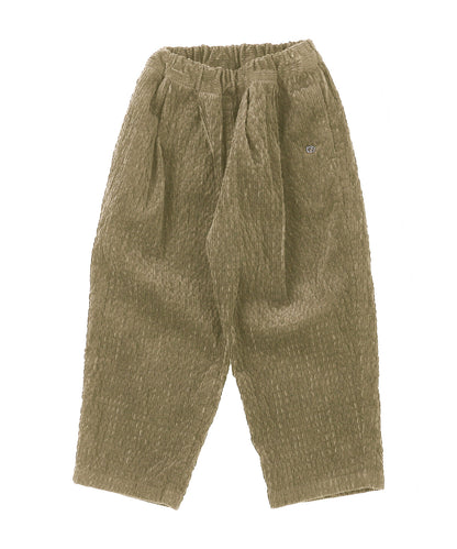Cotton Sheersucker Corduroy Pants