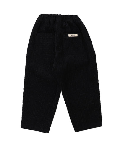 Cotton Sheersucker Corduroy Pants