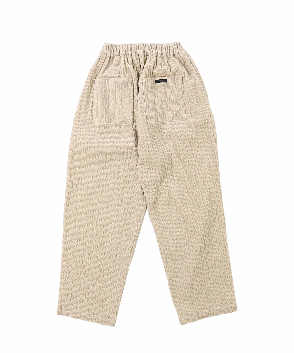 Cotton Sheersucker Corduroy Pants(LADIES)