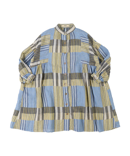 Striped Double Cloth Dress