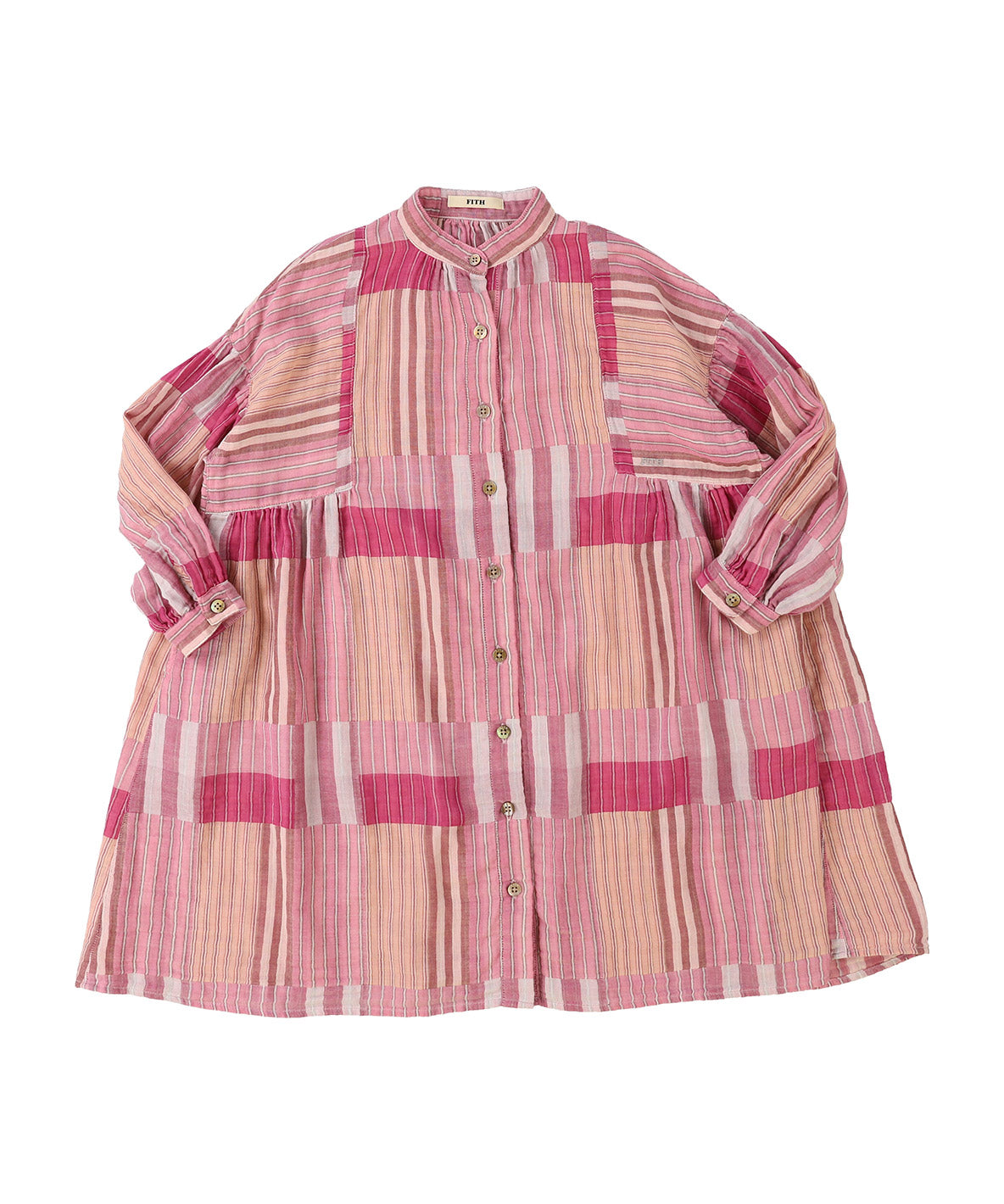 Striped Double Cloth Dress