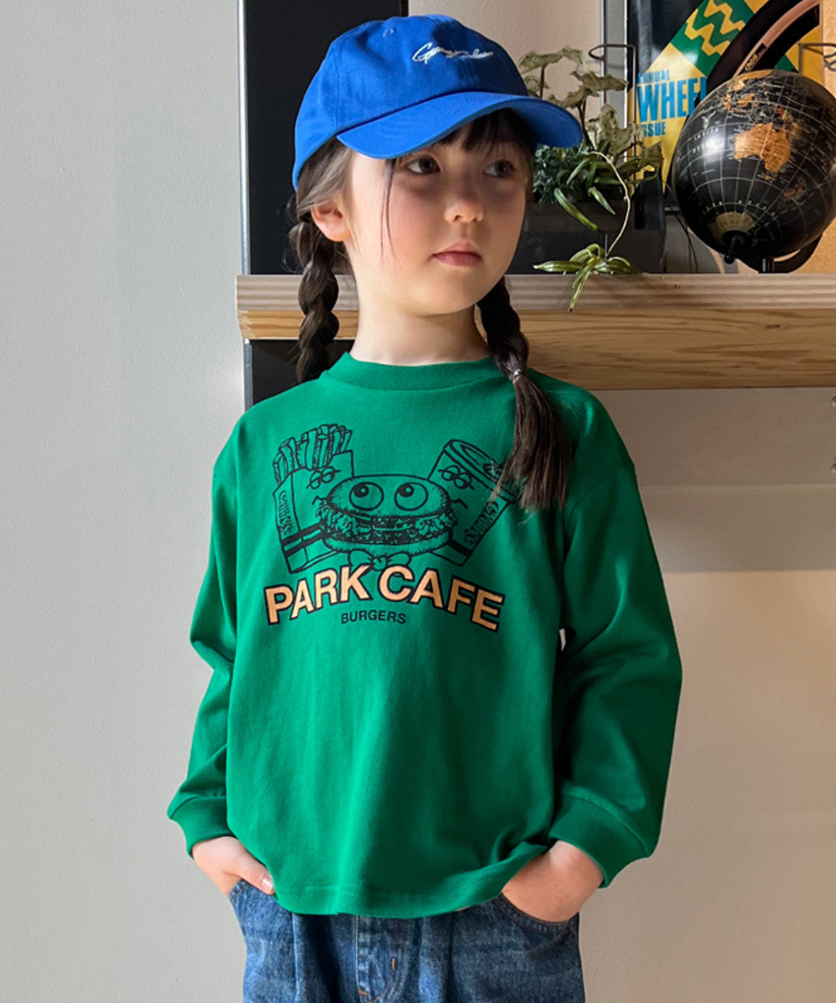 PARK CAFE BURGERS Long Sleeve Tee