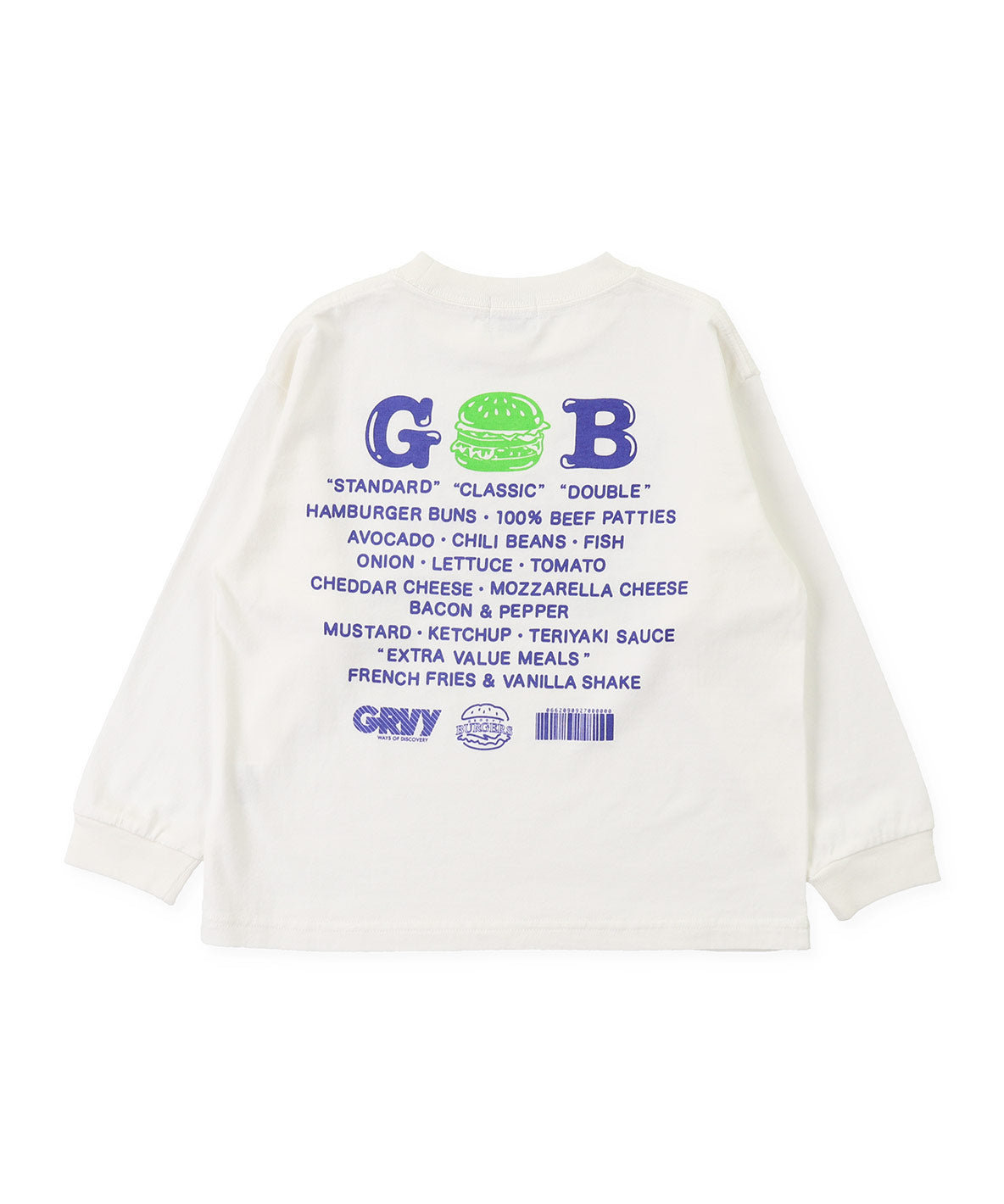 PARK CAFE BURGERS Long Sleeve Tee