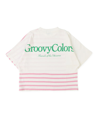 Striped Switched Wide Tee