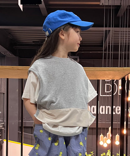 Side-opened Sweatvest