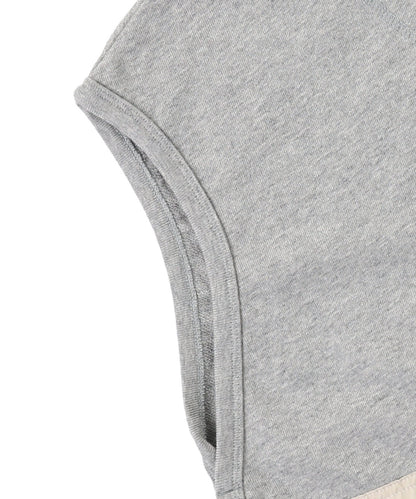 Side-opened Sweatvest