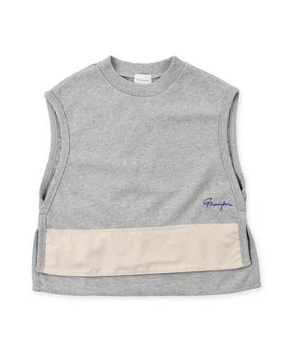 Side-opened Sweatvest