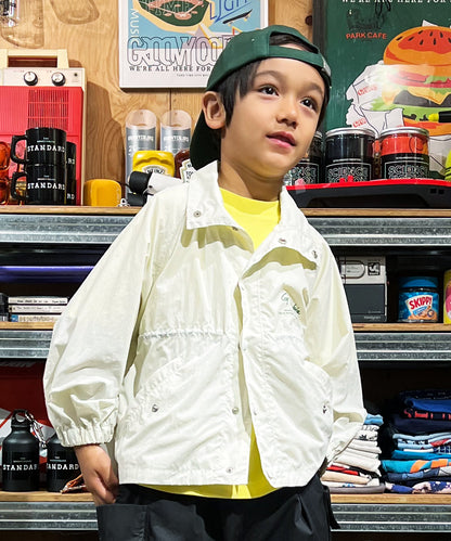 Nylon Flare Back Jacket