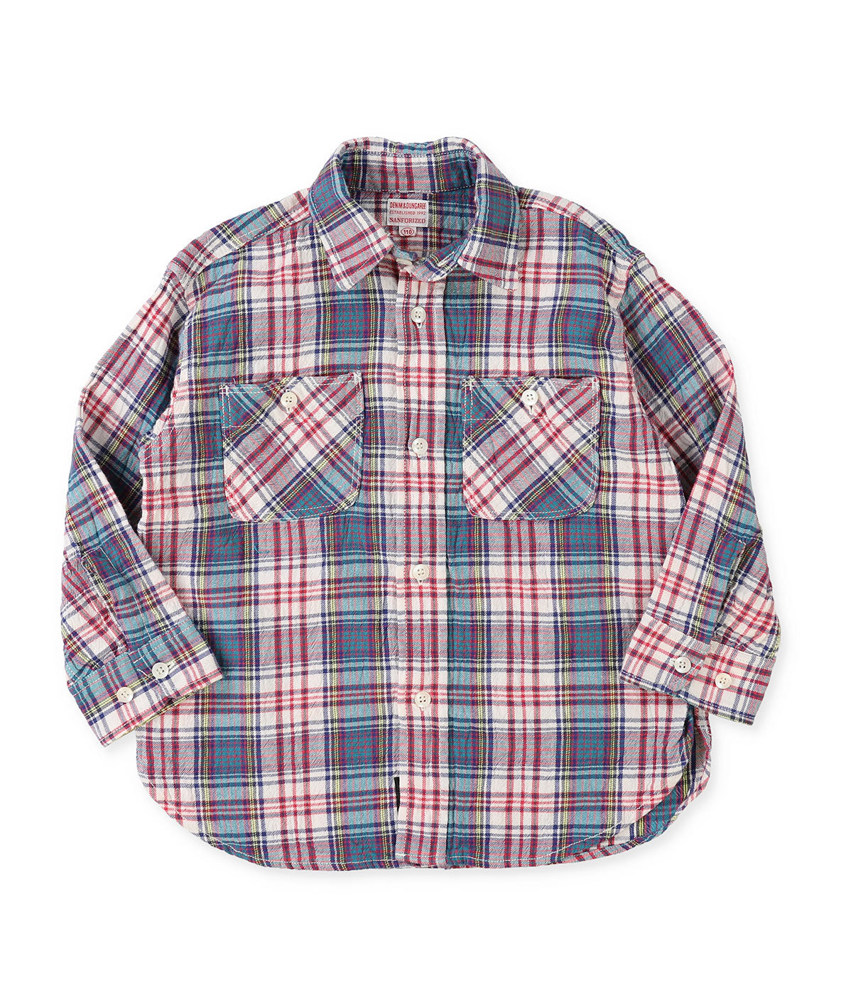 Strongly-twisted Plaid Shirt