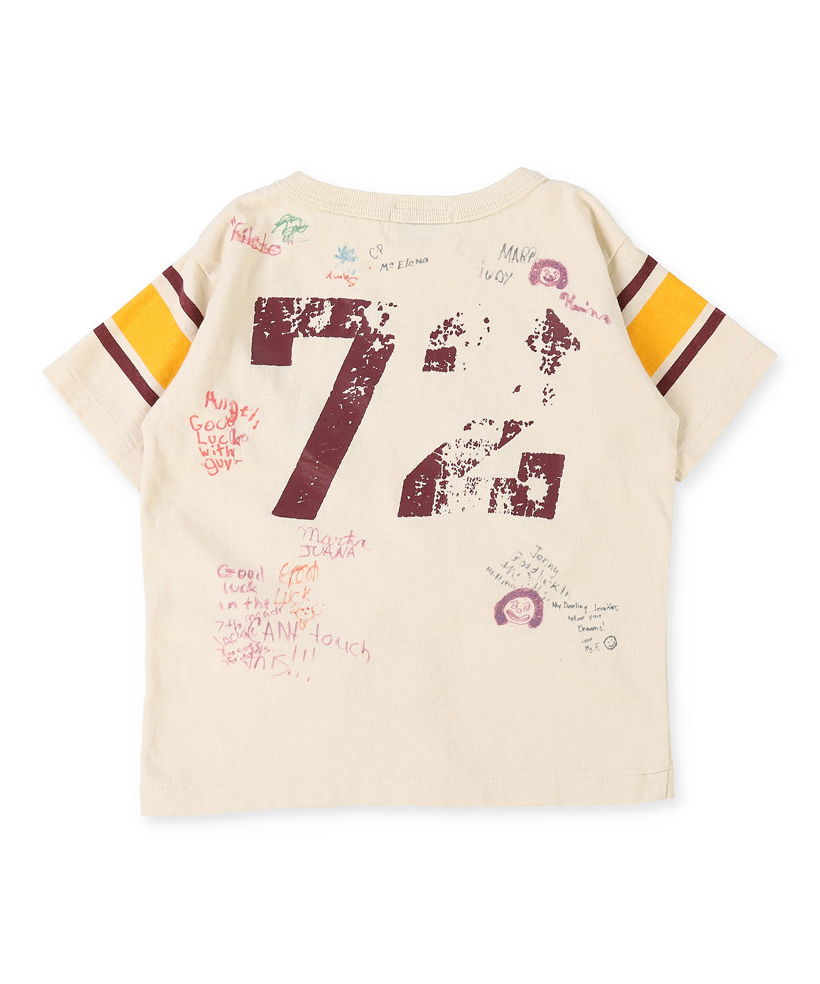 Vintage Cotton Jersey Numbering Tee