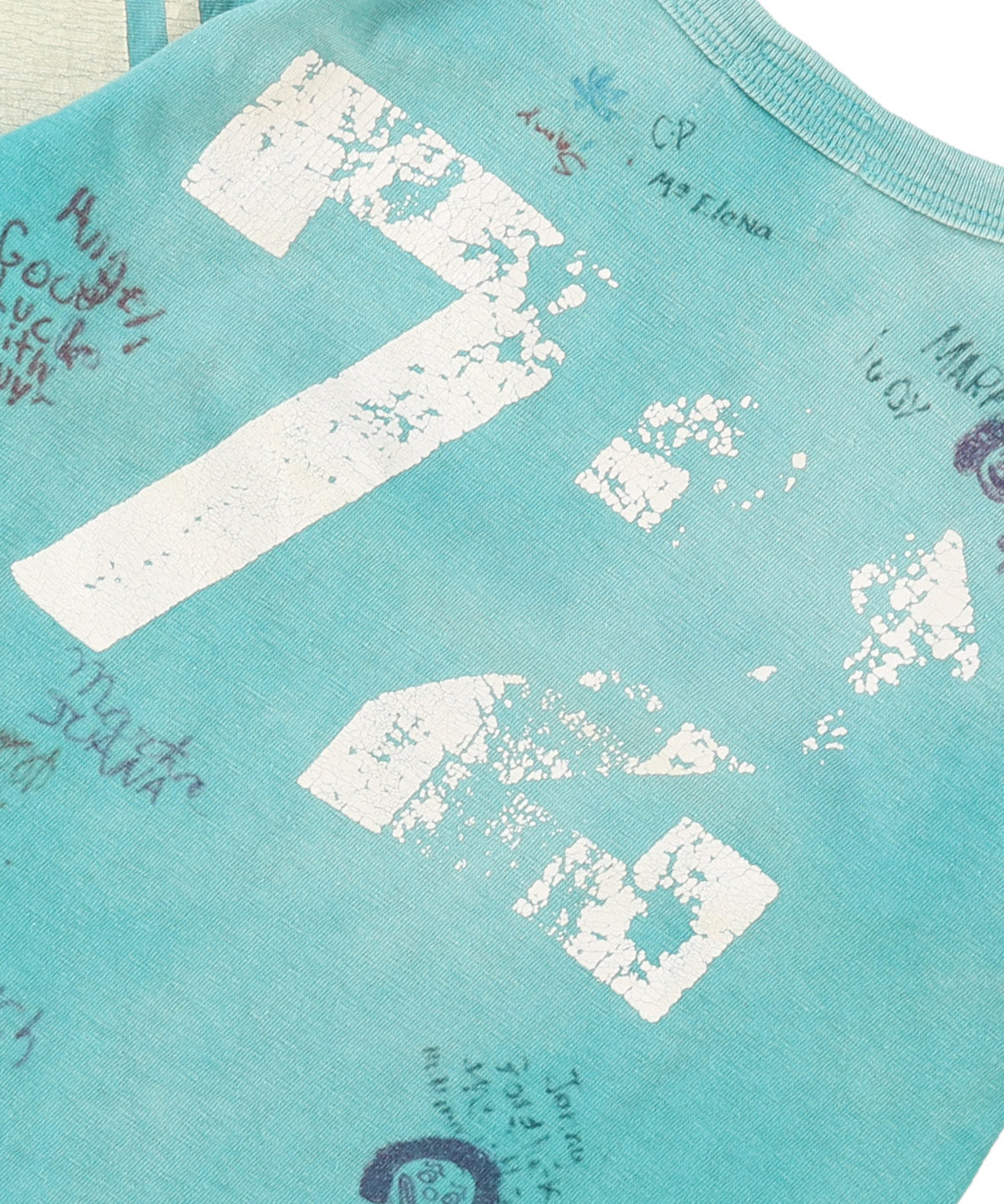 Vintage Cotton Jersey Numbering Tee