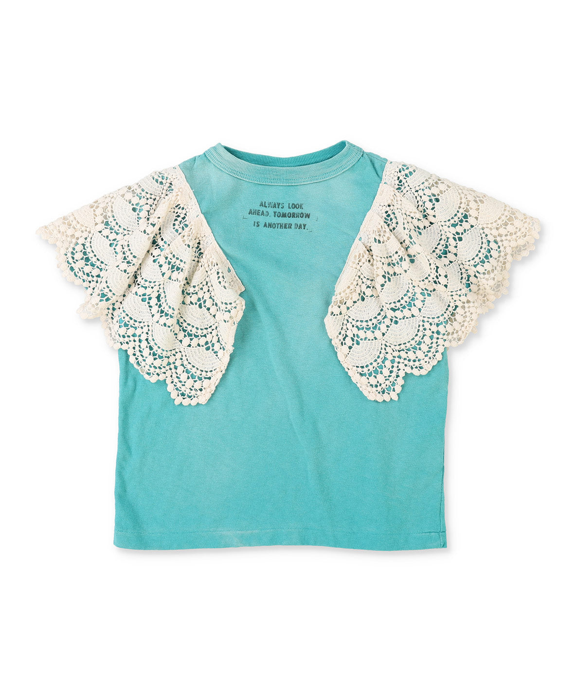 Vintage Cotton Jersey Ruffled Tee