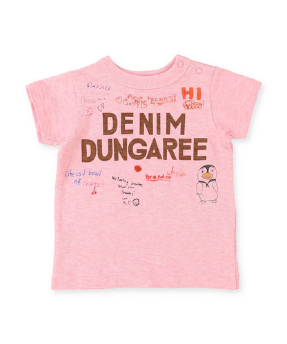 DENIM DUNGAREE Baby Tee