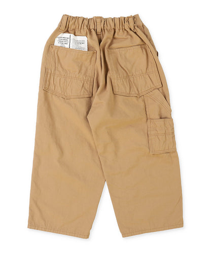 Cotton and Satin Scribble Pants
