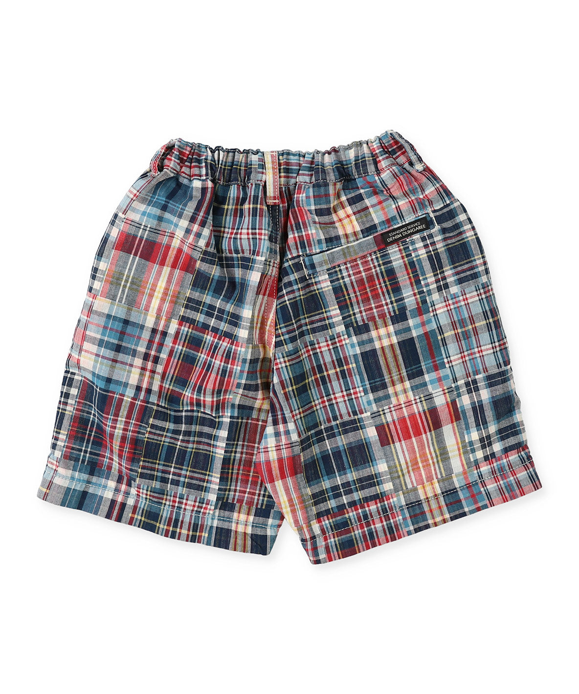 Double-weave Patchwork Shorts