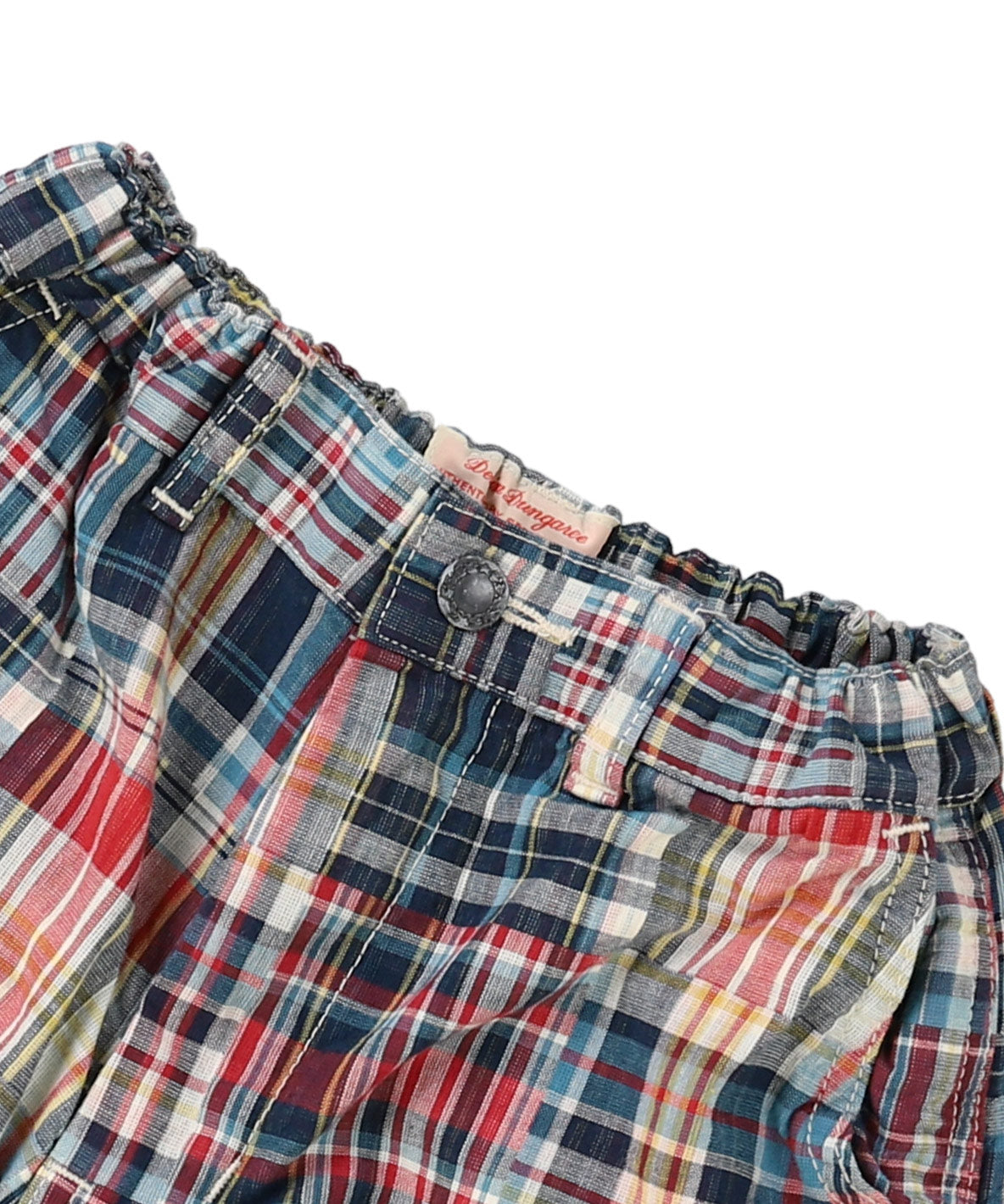 Double-weave Patchwork Shorts